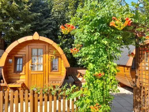 Schlaffass-Camping Gutshof Donauried Günzburg Exteriör bild